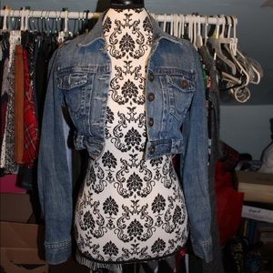 Cropped Denim Jacket